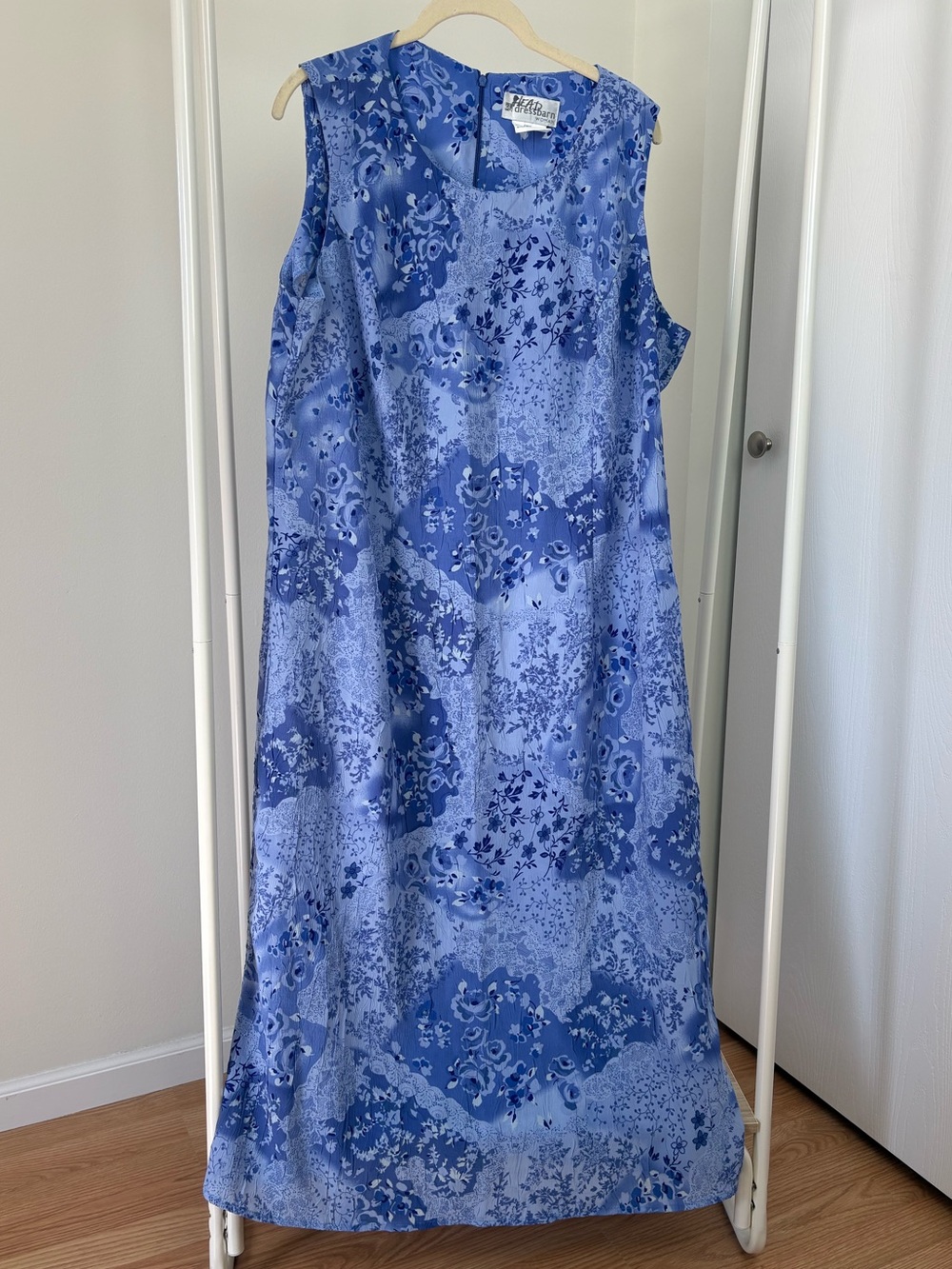 Vintage 90s / Y2K Chiffon dressbarn Floral Dress
